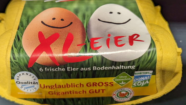 XL-Eier können auch auf natürlichem Weg entstehen.