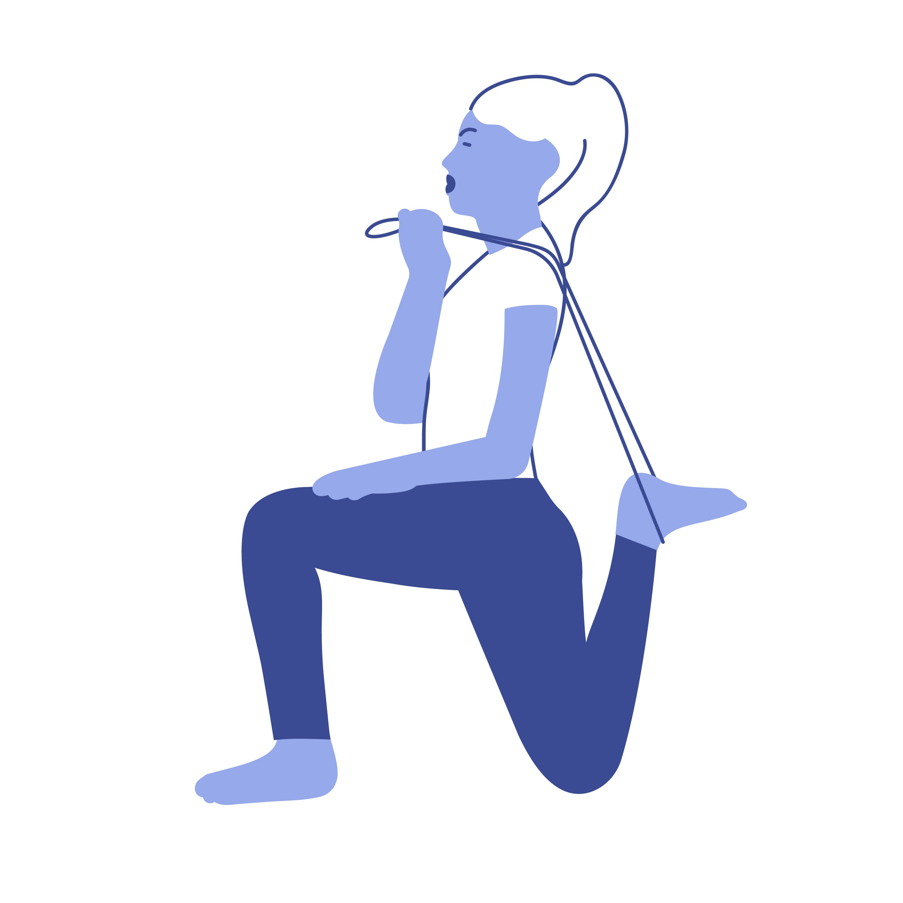 IT Band Stretches: Hip and Wall Stretch it band stretches hip and wall stretch