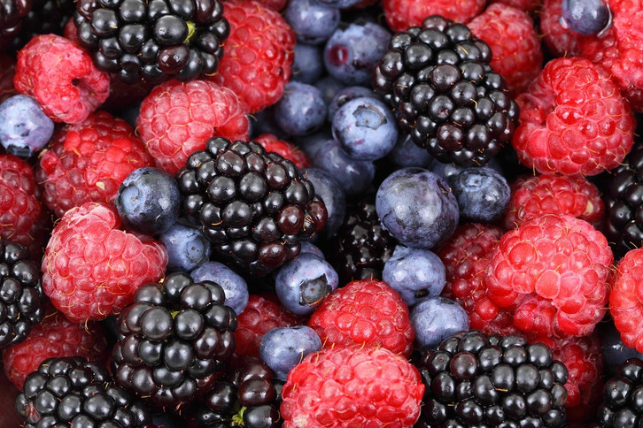 erdbeeren-himbeeren-und-brombeeren-sind-anders-al-cc0-pixabay-publicdomainpictures-240322_download Erdbeeren, Himbeeren und Brombeeren sind anders als Bananen keine Beeren.