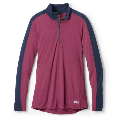Merino 185 Long-Sleeve Half-Zip Base Layer Top