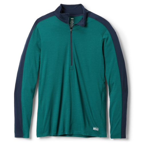 Merino 185 Long-Sleeve Half-Zip Base Layer Top