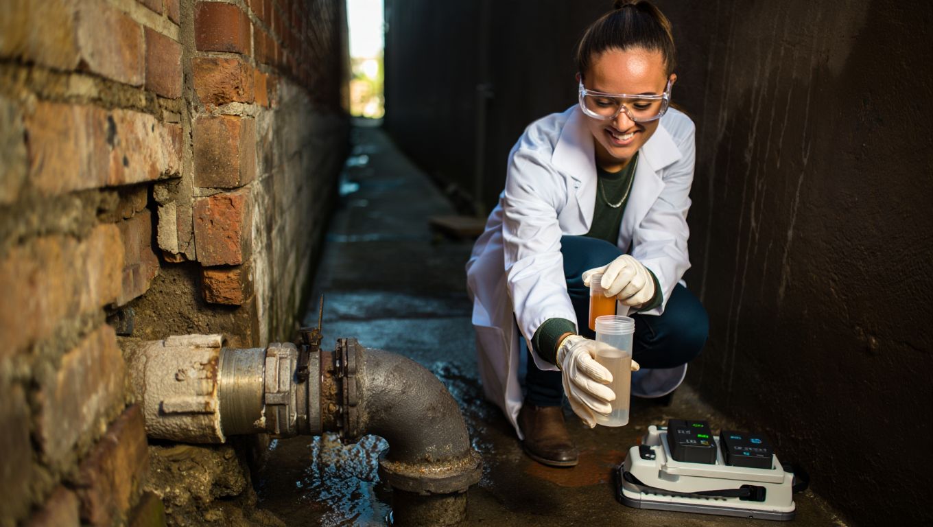 Ce que les analyses trouvent vraiment dans lʼeau des canalisations anciennes