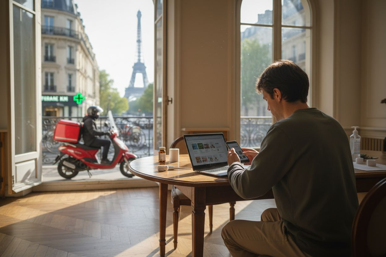 Comment commander facilement dans une pharmacie en ligne à Paris