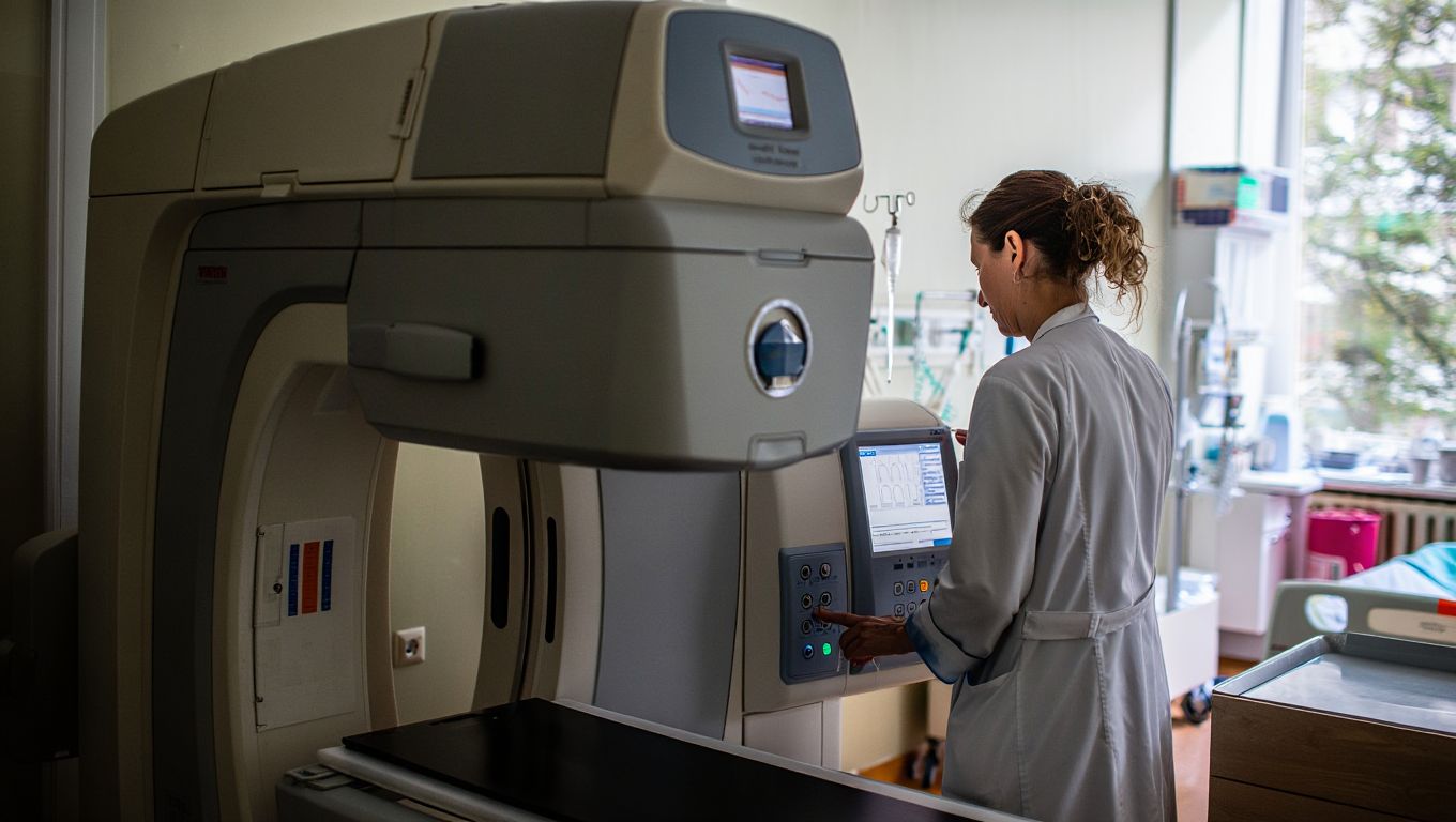 Lʼappareil de la taille dʼune armoire qui remplace désormais trois examens à lʼhôpital