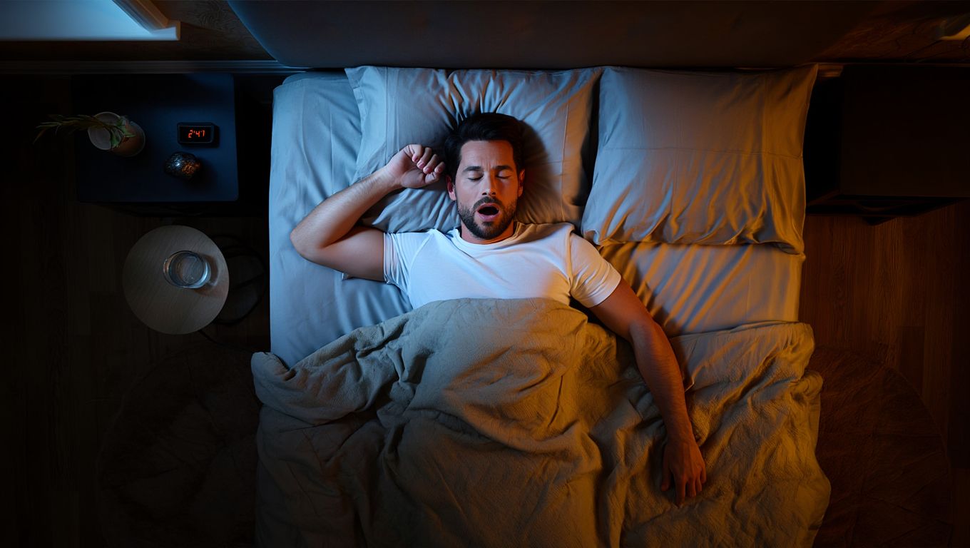 Un ronflement qui sʼinterrompt brusquement la nuit peut menacer le cœur