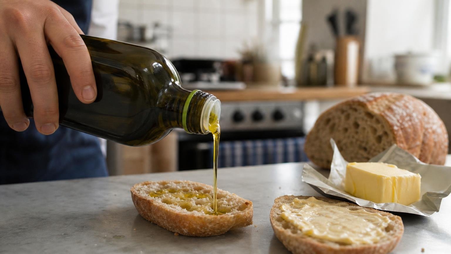 Beurre vs huile dʼolive : lequel est le plus sain pour le cœur selon les cardiologues