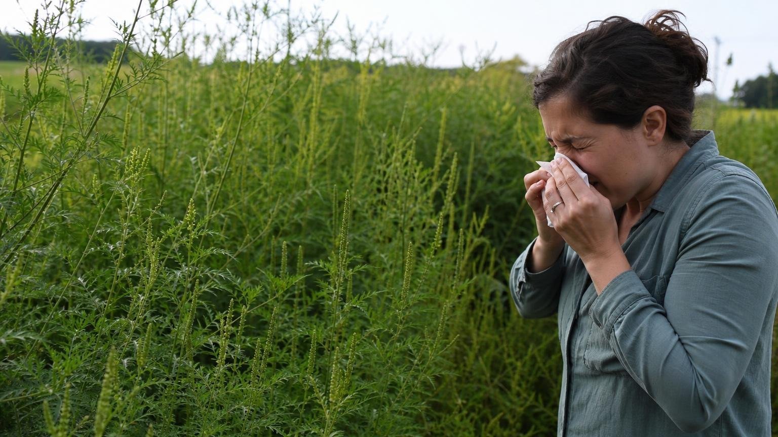 Les 10 départements les plus touchés par lʼambroisie en septembre : la carte pour les allergiques
