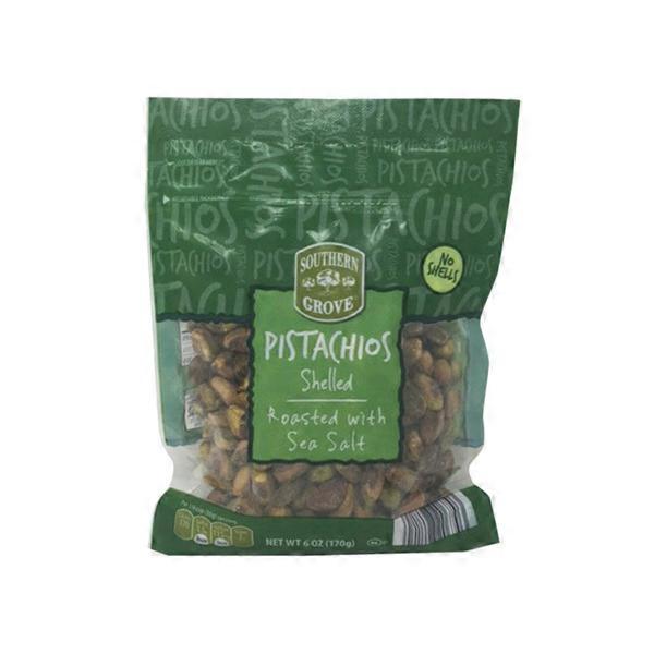 Southern Grove Shelled Pistachios Roasted With Sea Salt