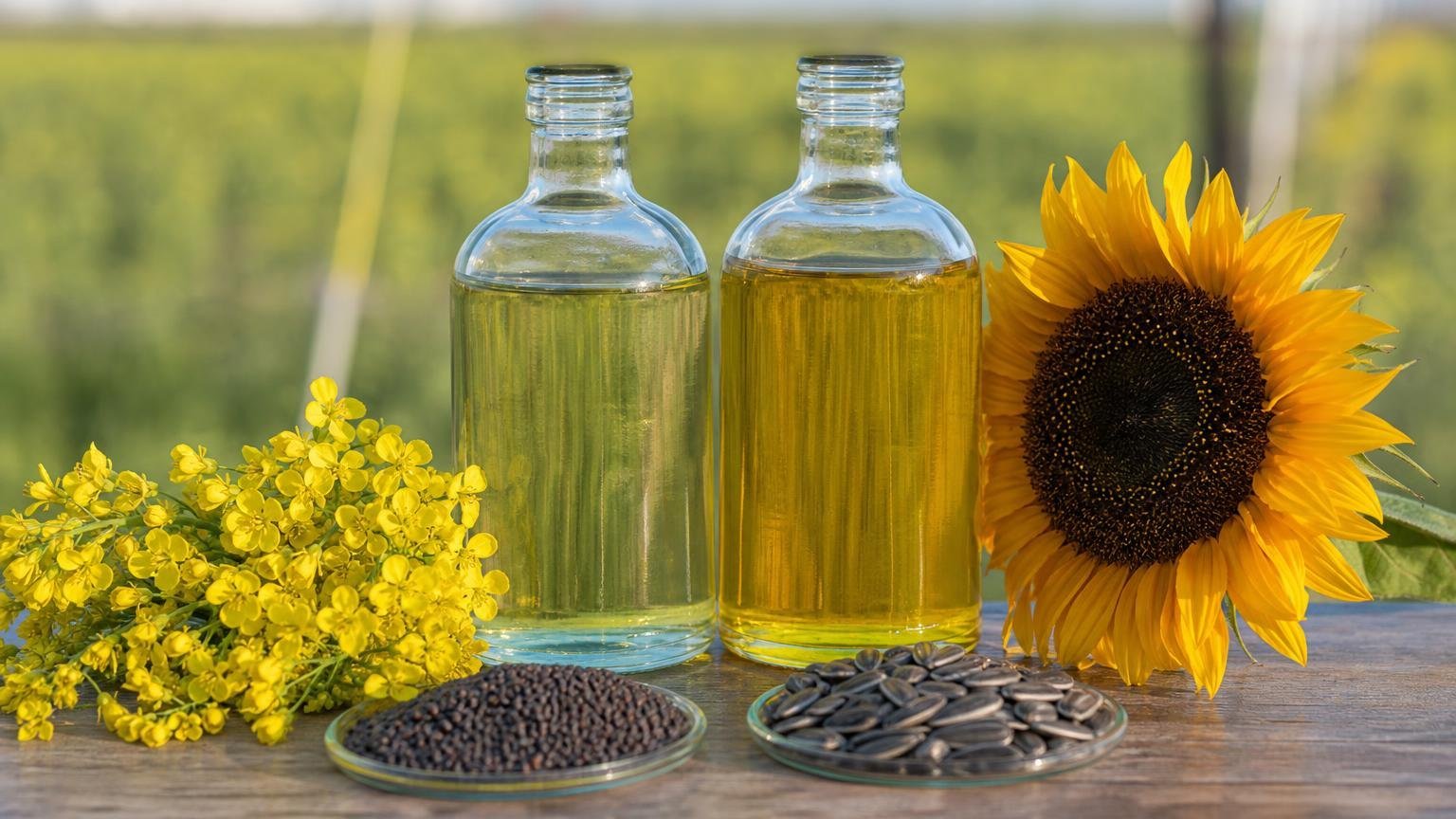 Huile de colza vs huile de tournesol : laquelle est la plus saine selon les diététiciens