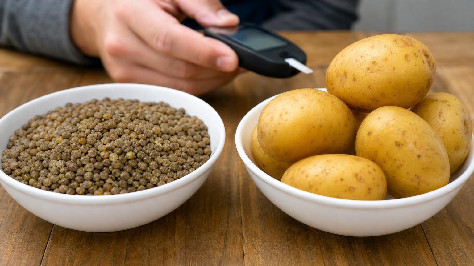 Lentilles vs pommes de terre : lequel est le plus sain pour la glycémie selon les diabétologues