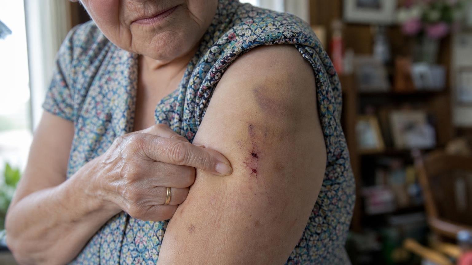 Pourquoi la peau des bras devient fine et se déchire au moindre choc après 70 ans : les dermatologues expliquent
