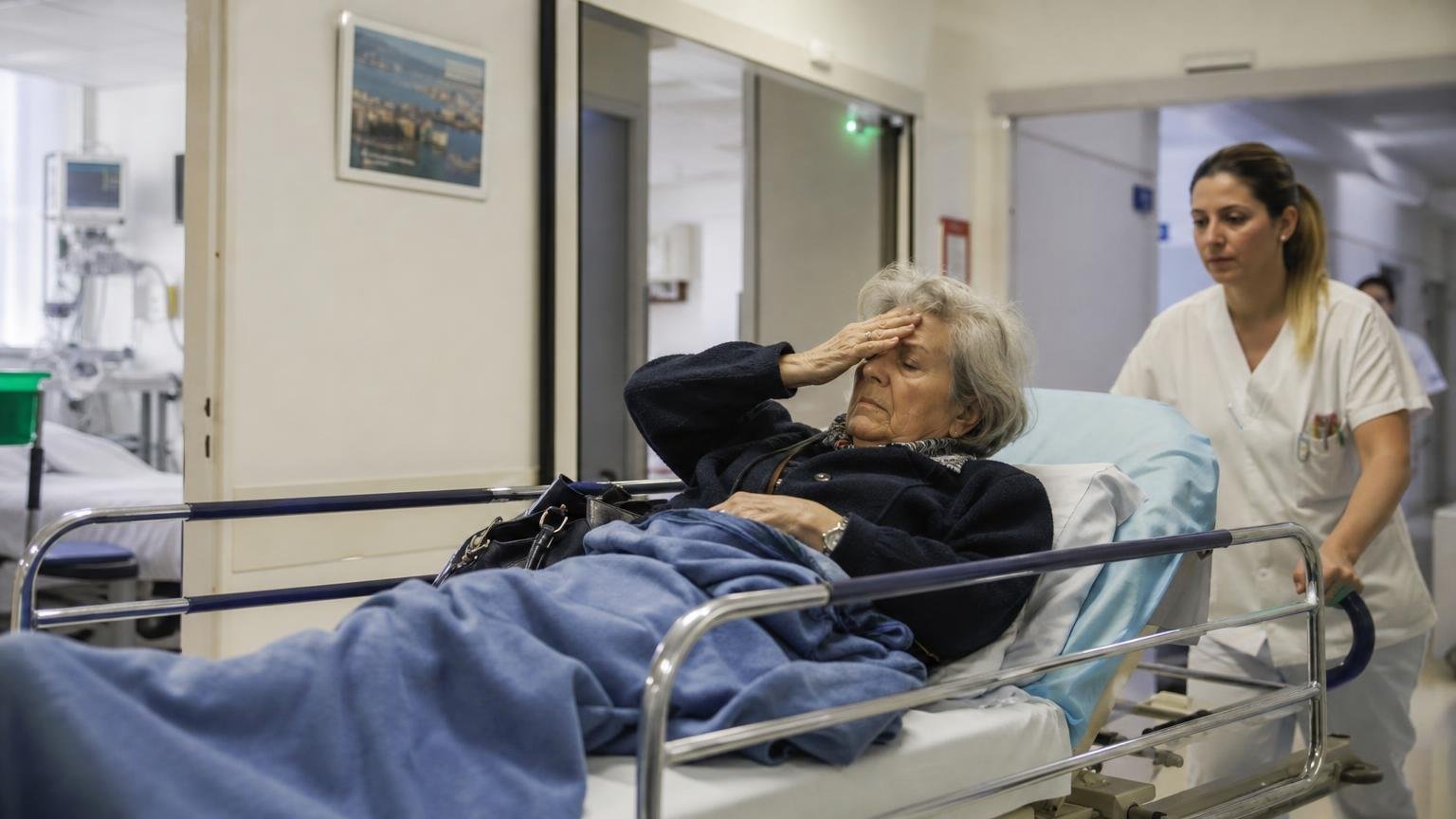 Une retraitée vient pour une paupière qui tombe depuis une semaine et repart directement en neurologie
